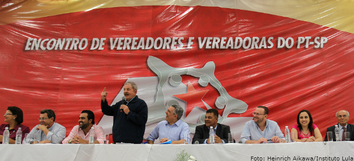 “O senhor nos ensinou que governo se faz ao lado do povo e não apartado dele”, afirma prefeito a Lula
