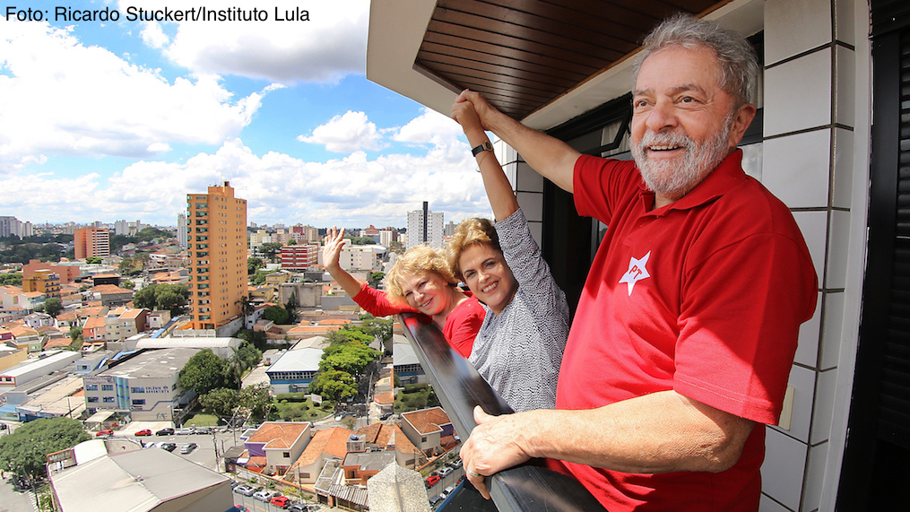 Presidenta Dilma visita Lula em São Bernardo do Campo
