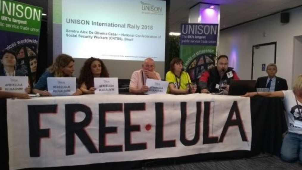 Prisão arbitrária de Lula é denunciada no Reino Unido