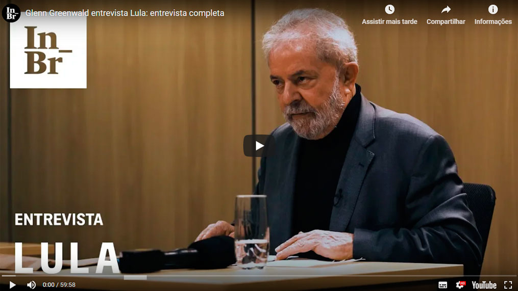 Rádio Lula: Entrevista de Lula ao The Intercept