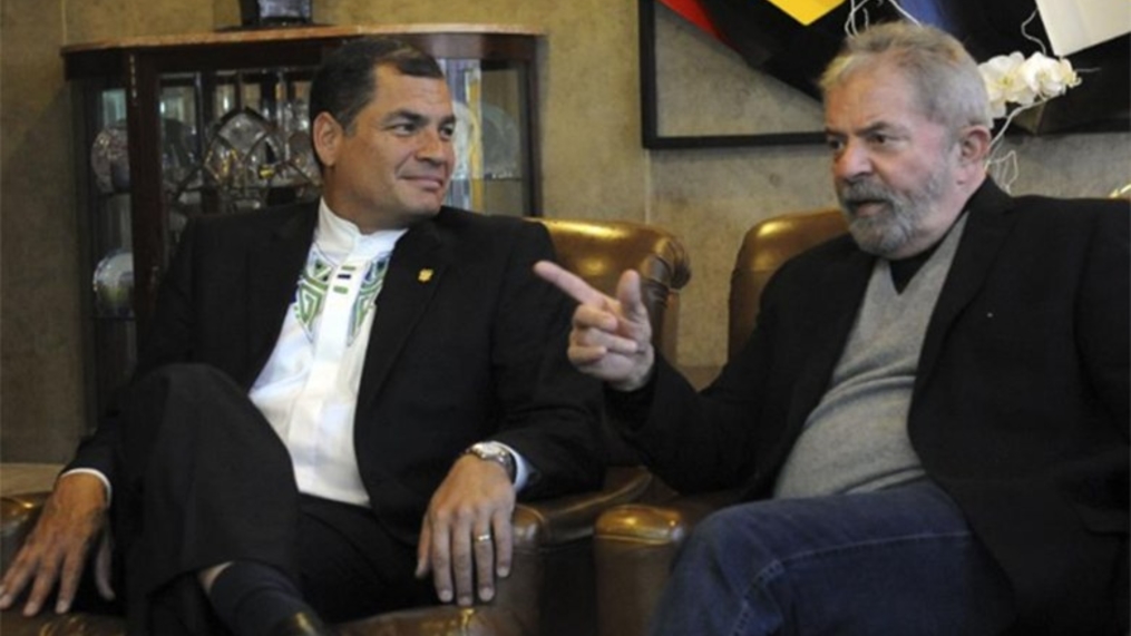 "Correa é alvo de mesma ofensiva que persegue Lula"