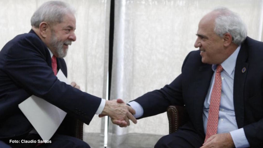 Secretário-geral da Unasul visita Lula em São Paulo