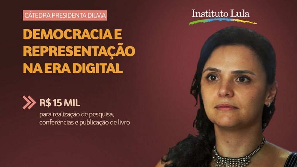 Tathiana Chicarino é a vencedora da Cátedra Dilma