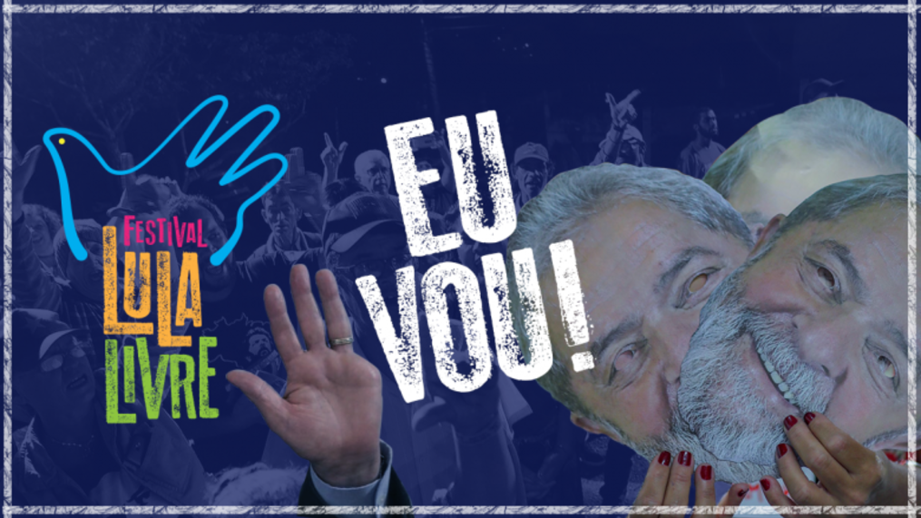 Vem aí mais uma edição do Festival Lula Livre. Participe e colabore!