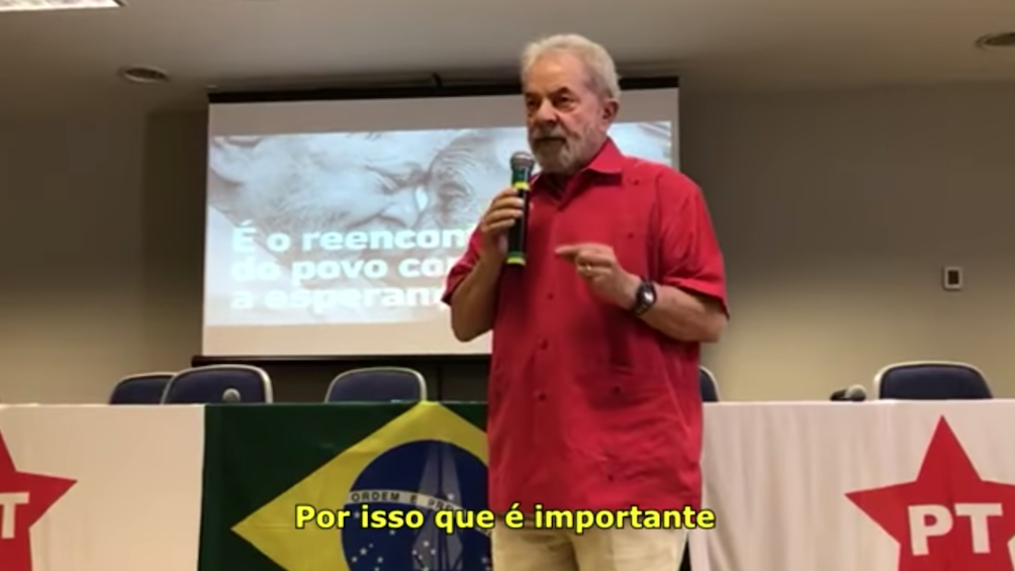 Vídeo FAKE com falas de Lula é apelação eleitoral