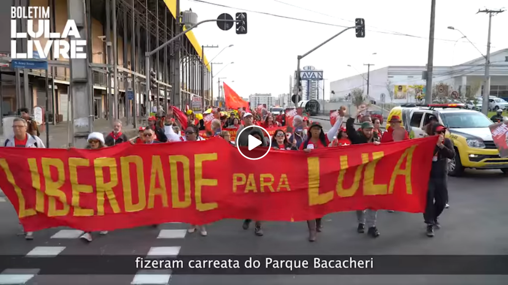 Vigésima sétima edição do Boletim Lula Livre está no ar