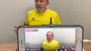 Lula disse que os processos na Justiça têm o apoio de seus adversários, que querem que ele fique fora da disputa (Ricardo Stuckert)