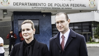 Valeska Martins e Cristiano Martins, advogados de Lula. Foto: Joka Madruga/Agência PT