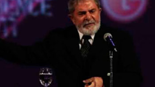 Palestra de Lula em São Paulo. Foto: O Globo