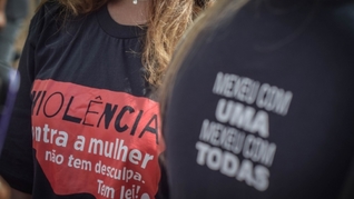 Ato em SP marca 13 anos da Lei Maria da Penha. Foto: Elineudo Meira
