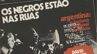 Recorte da capa do jornal